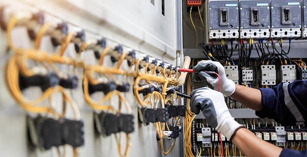 Professional Electrician technician working in Olney, MD